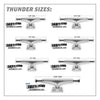 Thunder 149 Truck Thunder X Crystie Nyc Team Raw/Green 149