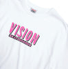 Vision streetwear T-shirt ( pink/white )
