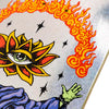 Welcome skateboards Rebirth - Ryan Reyes Pro Model on 8.5 Popscicle (Glitter Prism Foil)