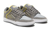 Lakai Telford Low Skate Shoes - Grey/Reflective Suede