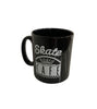 Skatebaord Café Diner Mug (Black)
