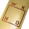 WKND - Gold Plated Logo 8.25”