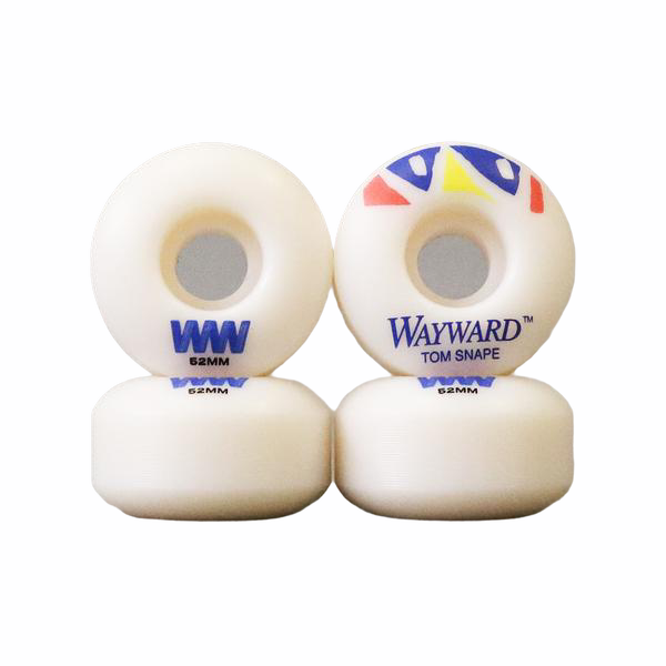 Wayward wheels - Classic Pro Wheel - Tom Snape 52mm (White/Blue) Wayward
