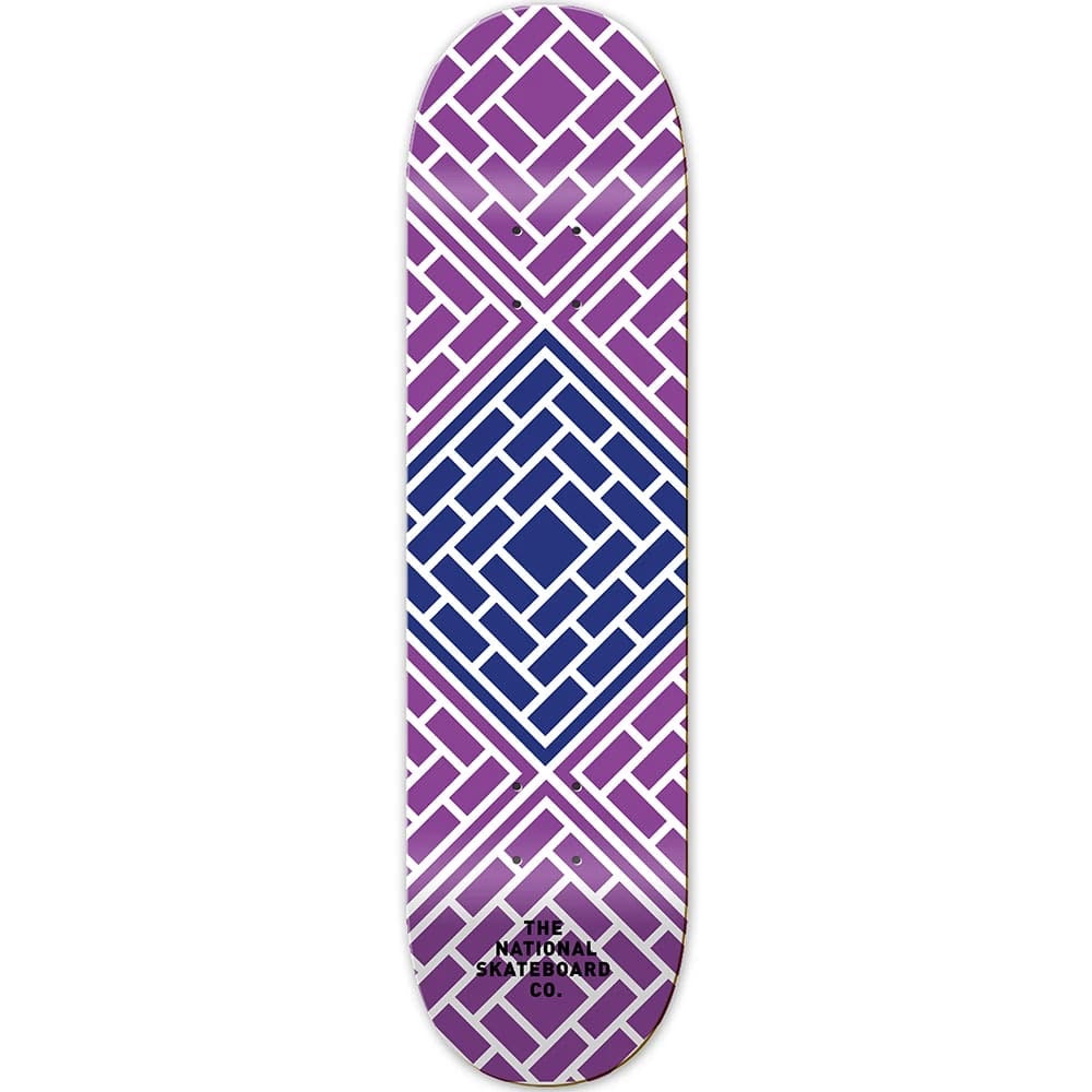 The National Skateboard Co. Classic Purple Medium Concave Deck 8.0”