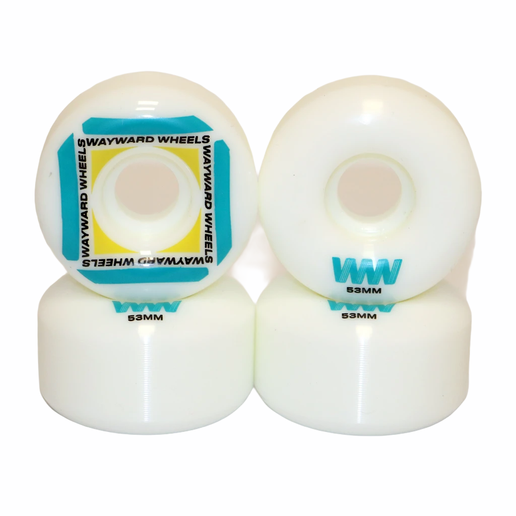 Wayward - Waypoint Wheel - 53mm (White/Green)