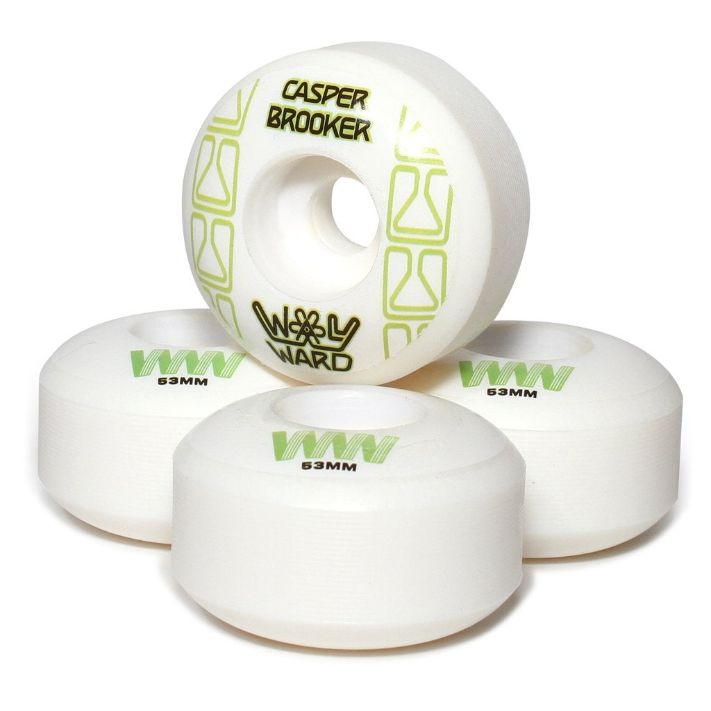 Wayward - Funnel Pro Wheel - Casper Brooker 53mm (White/Green)